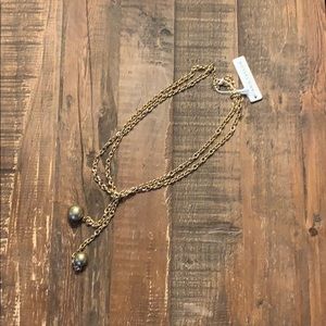 Ann Taylor gold chain necklace